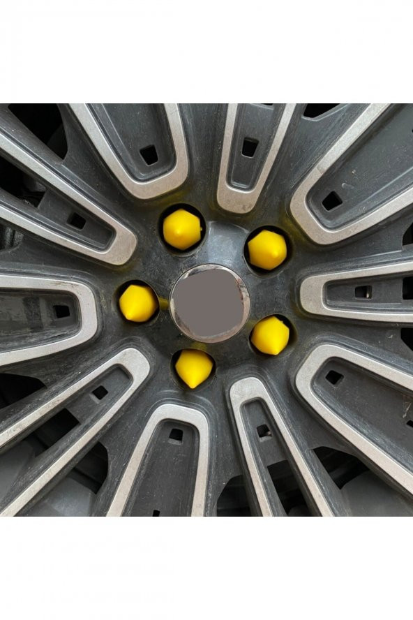 Sivri Mermi Bijon Kapağı Sökme Aparatlı 20 Li Set Sarı 19 Mm - 3