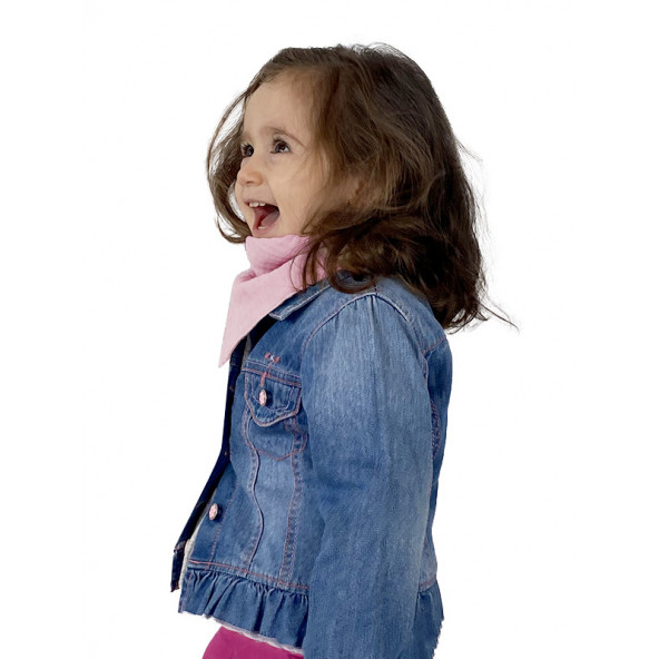 4 Katlı Müslin Bebek Ağız Bezi Salya Önlüğü Mama Önlüğü Fular Organik Çok Amaçlı Pamuk Müslin Bez - 9