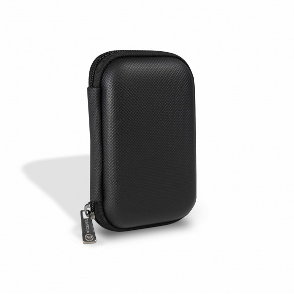 NPO B&B Large Case Ultra Darbe Koruyuculu,Kablo,HDD ve Aksesuar için Çok Amaçlı HardCase Çanta-Siyah