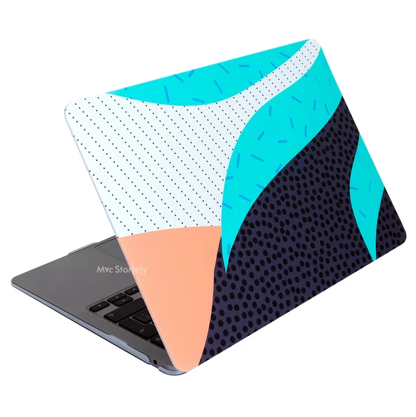 Macbook Air Kılıf 13.6 inç M2-M3-M4 WaveLayers01NL (Air 13.6”) A2681 A3113 A3240 ile Uyumlu - 2