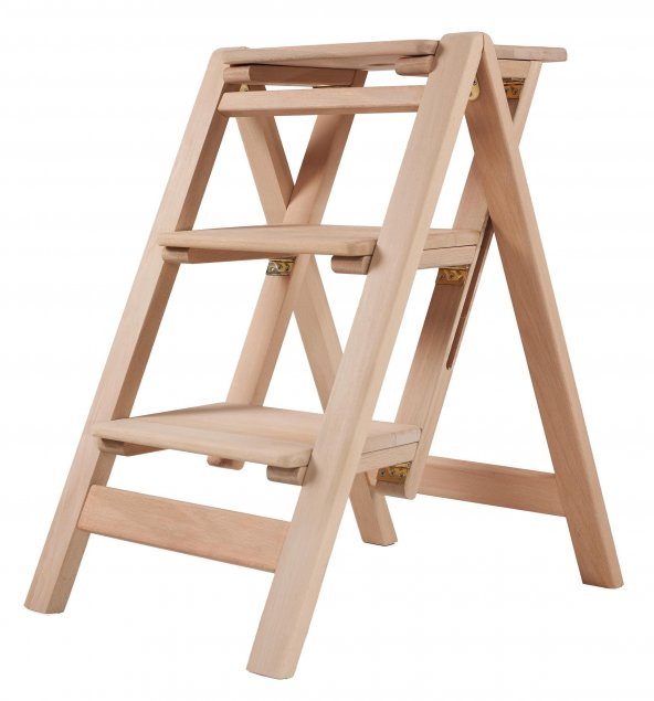 STEP APOLLO 3 KATLANABİLİR MERDİVEN TABURE (3 BASAMAKLI) - 2