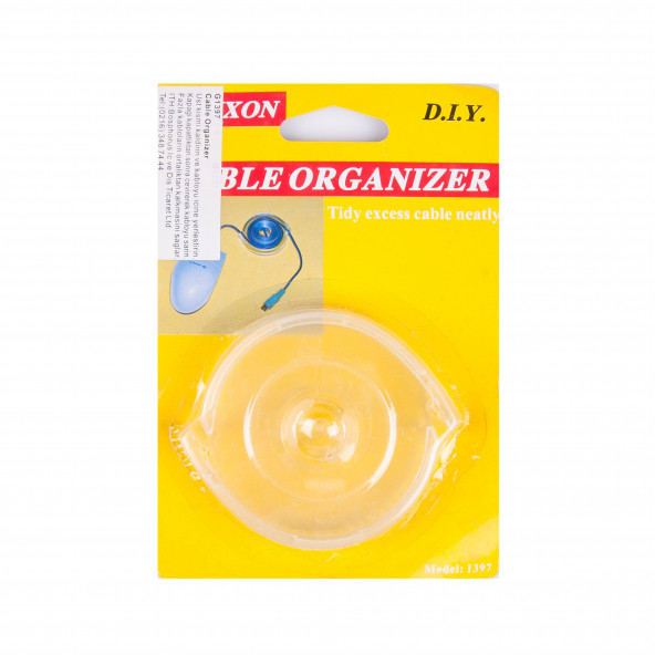 G1397 KABLO DÜZENLEYİCİ TOPARLAYICI APARAT 6X6X1CM - 2