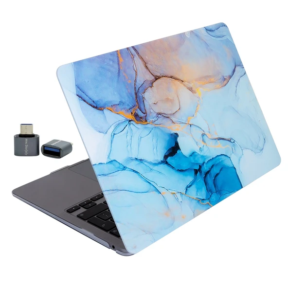 Macbook Air M1 Kılıf 13 inç Marble14NL (13.3" M1 Air) A2337 A2179 A1932 ile Uyumlu ürün görseli