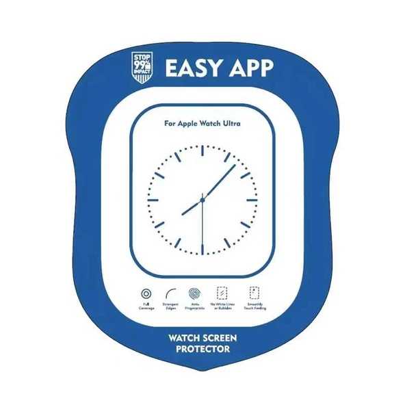 Apple Watch Ultra 49mm Zore Easy Cam Ekran Koruyucu - 8