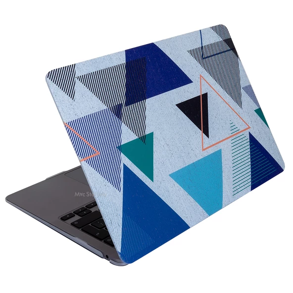 Macbook Air M1 Kılıf 13 inç Tangram01NL (TouchID'li M1 Air) A2337 A2179 A1932 ile Uyumlu