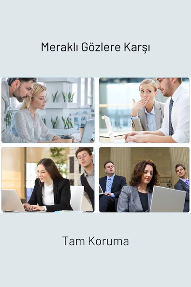 Fuchsia Macbook Air - Pro 13.3 Macbook Manyetik Hayalet Ekran Koruyucu - Resim 5