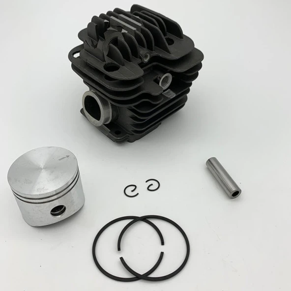 Kmtmak Oleo-Mac 952 Motorlu Testere Silindir Piston Takımı 45mm Kesim Motoru gömlek piston - 2