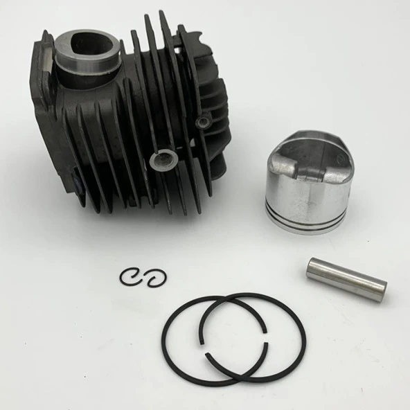 Kmtmak Oleo-Mac 952 Motorlu Testere Silindir Piston Takımı 45mm Kesim Motoru gömlek piston - 4