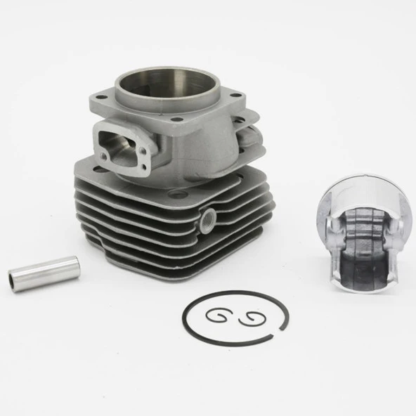 Kmtmak Husqvarna 288 Motorlu TesterenSilindir Piston Set 54 mm Kesim Motoru Gömlek Piston - 2