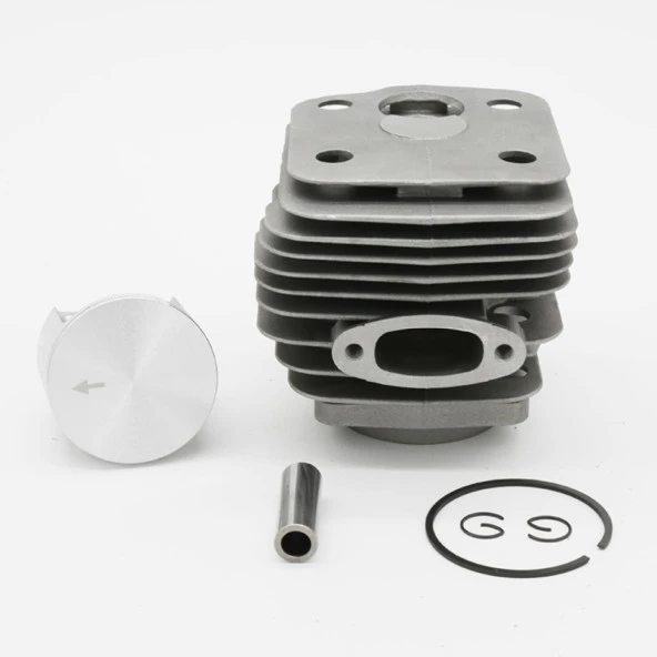 Kmtmak Husqvarna 288 Motorlu TesterenSilindir Piston Set 54 mm Kesim Motoru Gömlek Piston - 3