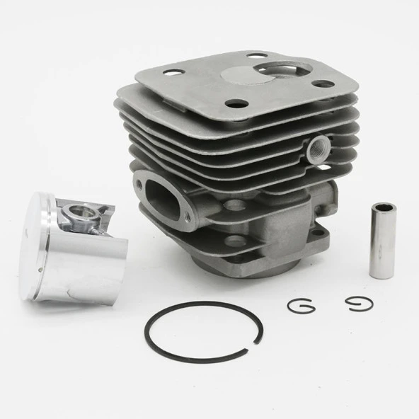 Kmtmak Husqvarna 288 Motorlu TesterenSilindir Piston Set 54 mm Kesim Motoru Gömlek Piston - 4