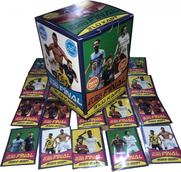 Hayal Sepeti Euro Final 3lü Kart 3 Kutu 450 Adet Kart Yeni Seri & Yeni Tasarım - 2