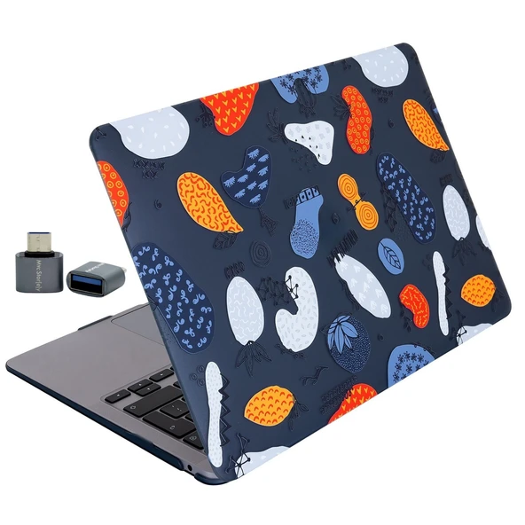 Macbook Pro Kılıf 13inç M1-M2 FruitFeast01NL (13.3" M1-M2 Pro) A2338 A2289 A2251 A1706 A1708 A1989 A2159 ile Uyumlu ürün görseli