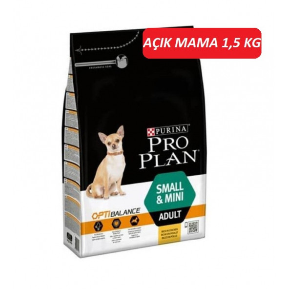 Pro Plan Adult Small Mini Tavuklu Küçük Irk Yetişkin Köpek Maması 1,5 KG