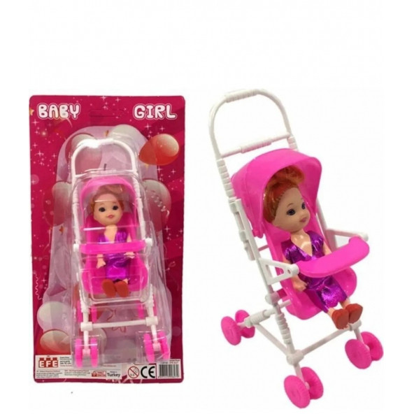 Oyuncak Bebek Arabalı Küçük Bebek - 2