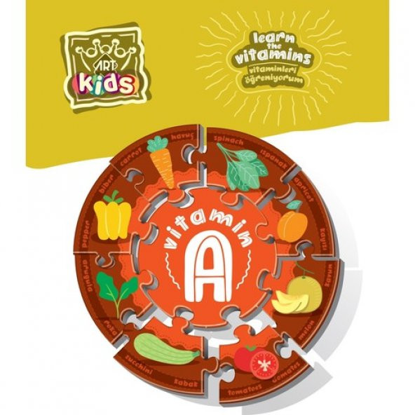 Art Kids Vitaminleri Öğreniyorum 5833 - 2