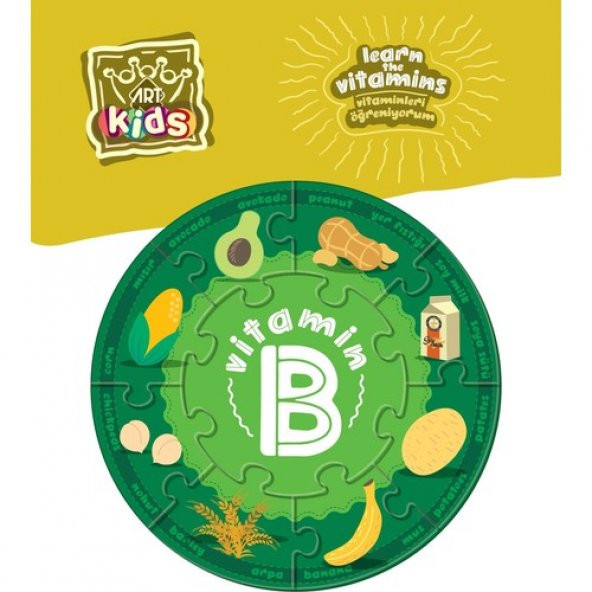 Art Kids Vitaminleri Öğreniyorum 5833 - 3