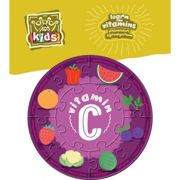 Art Kids Vitaminleri Öğreniyorum 5833 - 4