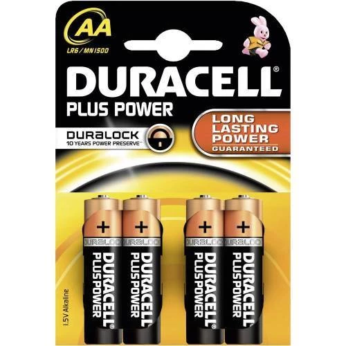 Duracell 4lü Alkaline AA Pil 1,5 V