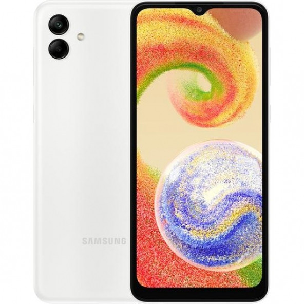 Samsung Galaxy A04 128 GB 4 GB Ram Beyaz (Samsung Türkiye Garantili)