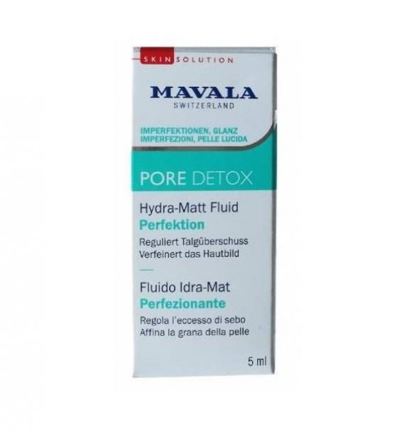 Mavala Pore Detox Mükemmelleştirici Nem-matlık Bakımı 5 Ml