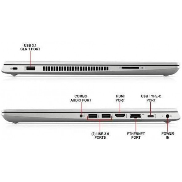 HP ProBook 450 G6 i5-8265U 8 GB 256 GB 15.6" FHD Dizüstü Bilgisayar (Teşhir) - 4