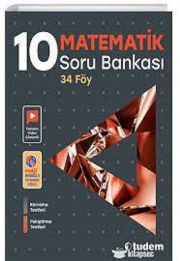10.Sınıf Matematik Soru Bankası Tudem Yayınları