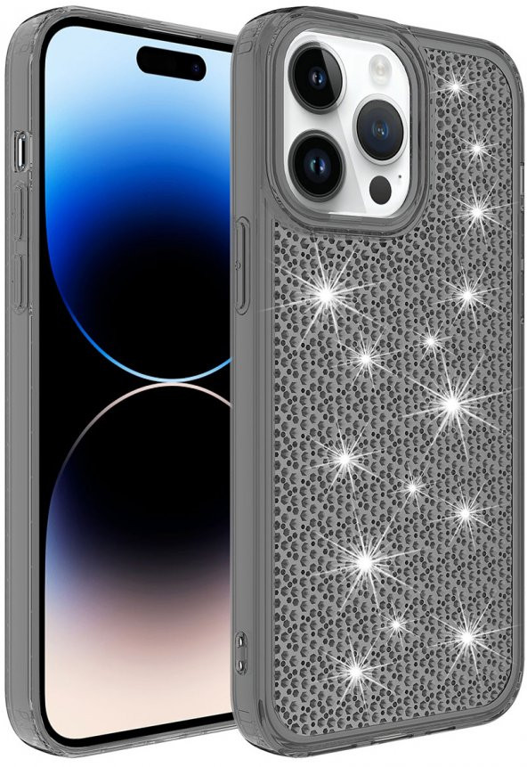 Apple iPhone 14 Pro Airbagli Parlak Tasarımlı Silikon Kapak - 4