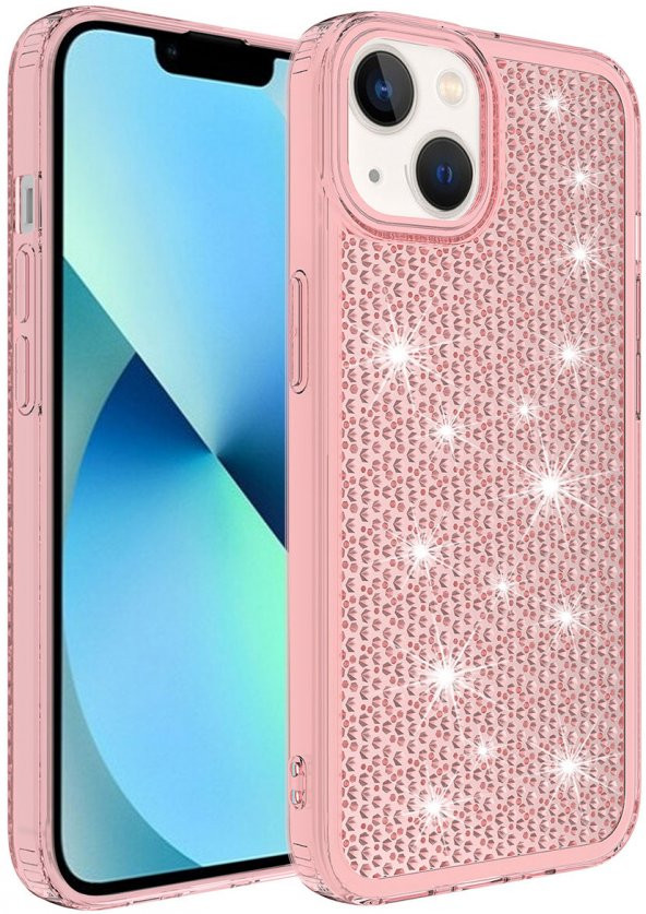 Apple iPhone 13 Pro Airbagli Parlak Tasarımlı Silikon Kapak - 2