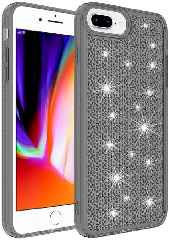 Apple iPhone 8 Plus Airbagli Parlak Tasarımlı Silikon Kapak - 4