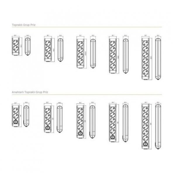 VİKO MULTILET 2Lİ 5 METRE KABLOLU - Resim 2