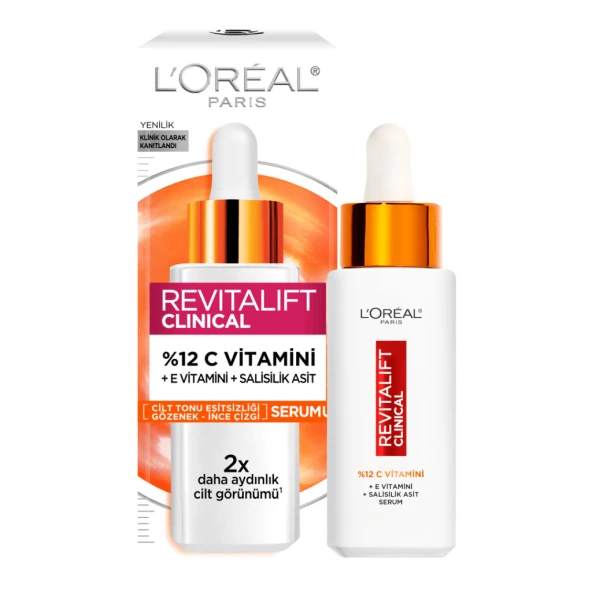 Loreal Paris Revitalift Clinical %12 Saf C Vitamini Aydınlatıcı Serum 30 ml - 2