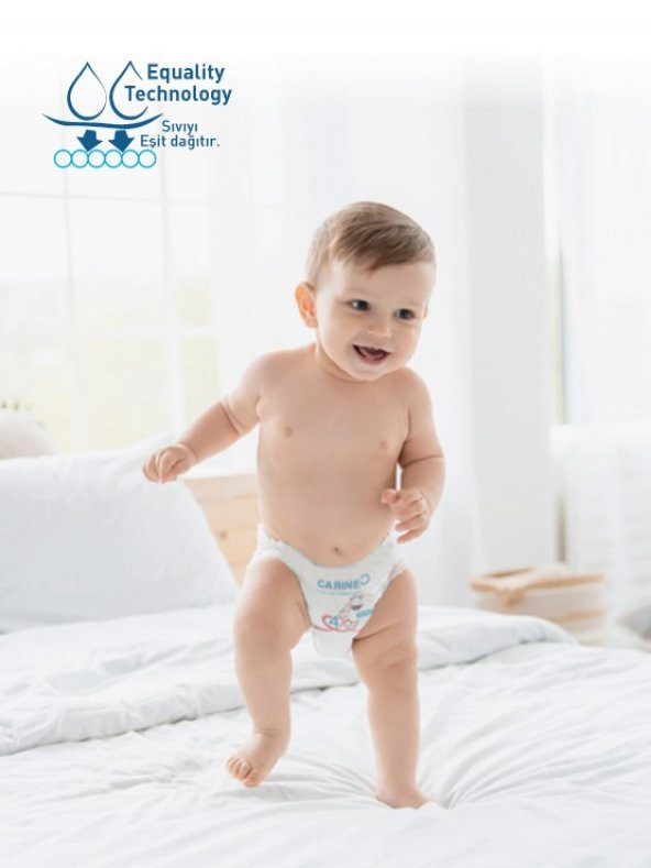 CARINE ACTIVE KÜLOT BEBEK BEZİ 4 NUMARA MAXI 32 ADET - Resim 3