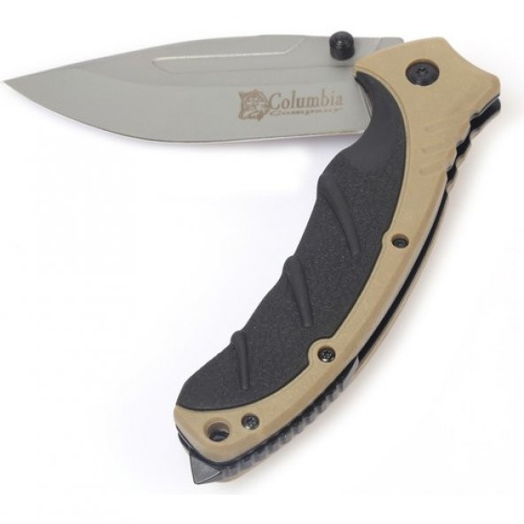 Columbia Paracord El Fenerli Kamp Bıçağı Çakı Seti Kahve - 3