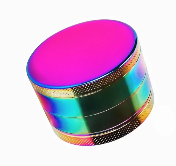 Valkyrie 63 mm 4 Katmanlı Mıknatıslı Çinko Alaşım Herbal Grinder Baharat Bitki Ot Tütün Öğütücü Renkli - 5