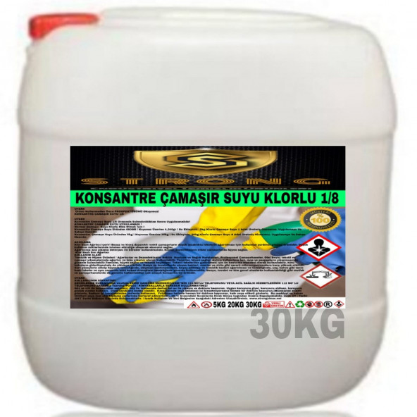 STRONG ÇAMAŞIR 1/8 KONSANTRE 30KG