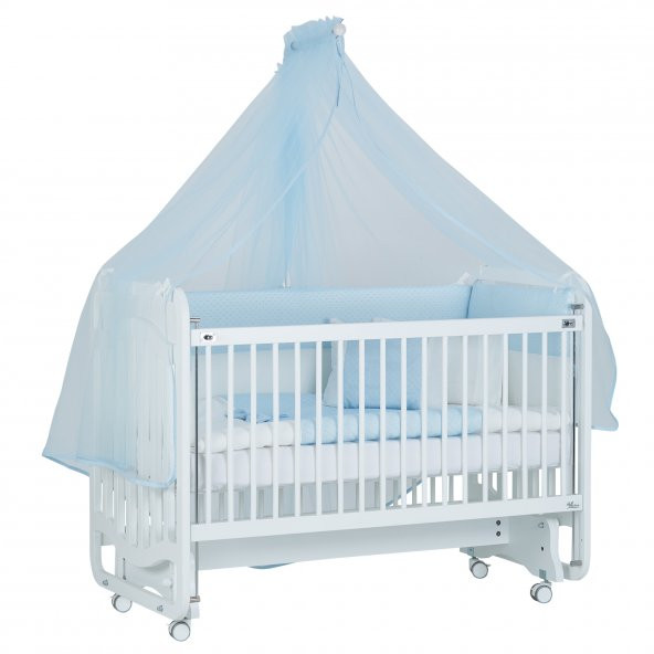 Bianco Anne Yanı Beşik Blue Joy