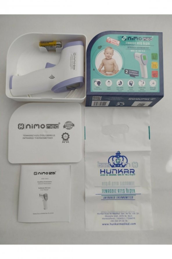 Nimo Temassız Ateş Ölçer - Resim 2