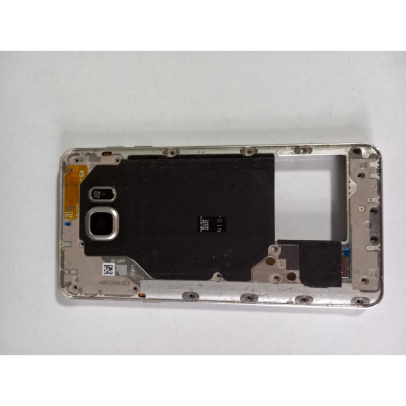 ASLANTİC SAMSUNG NOTE 5 N920F ORJINAL ÇSERVİS ÇIKMASI TUŞLU ORTA KASA GOLD