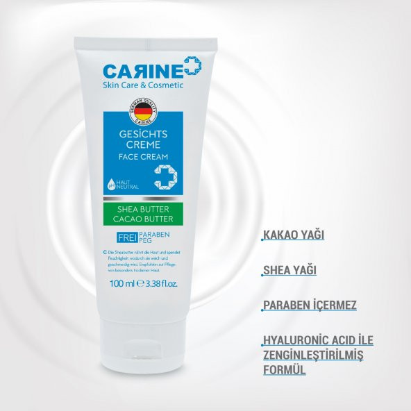 CARINE YÜZ & BOYUN BAKIM KREMİ 100 ML - 3
