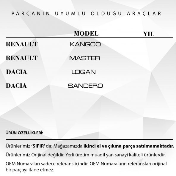 Renault Megane,Clio, 19, Dacia Logan için Tavan Anten Çubuğu - 40 cm - 3