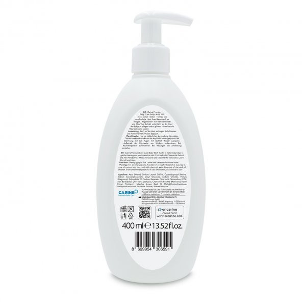 CARINE BEBEK Vücut Şampuanı 400 ML - 2