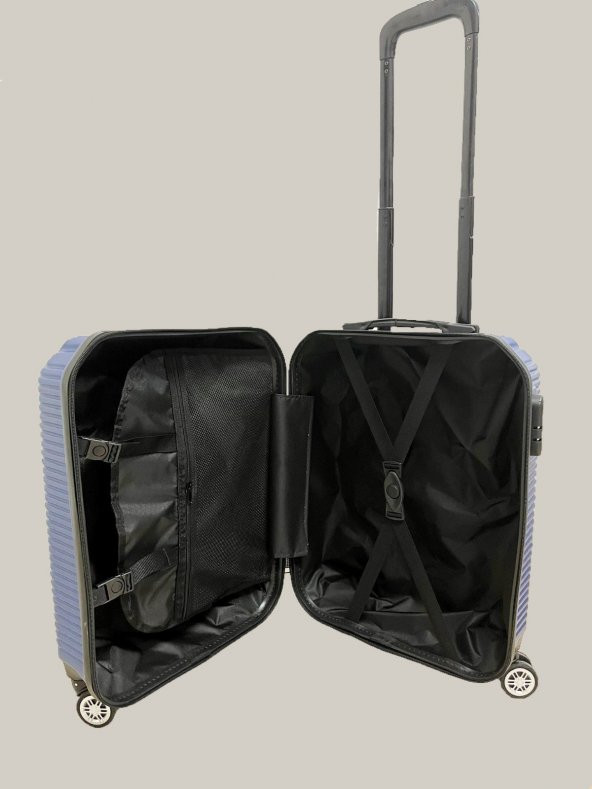 Fossil ABS Siyah Valiz & Bavul Set-124Vs - 6