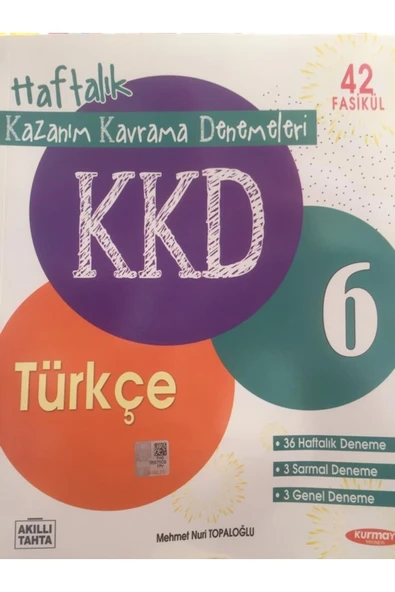 Kazanım Kavrama Denemeleri 6 Türkçe 42 Fasikül ürün görseli