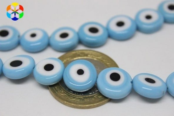 Cam Boncuk 11mm*4mm/adet (11380-1) ürün görseli