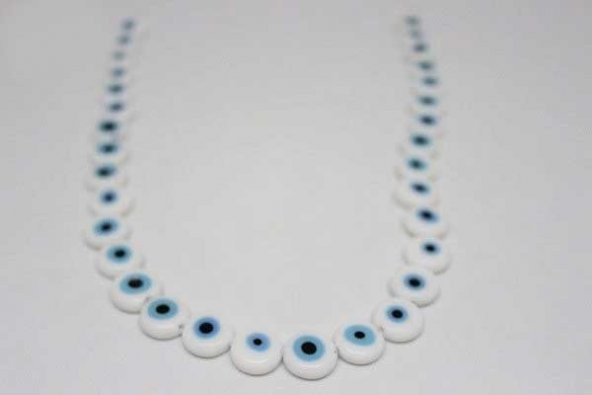 Cam Boncuk 11mm*4mm/adet (11383-1) - Resim 3