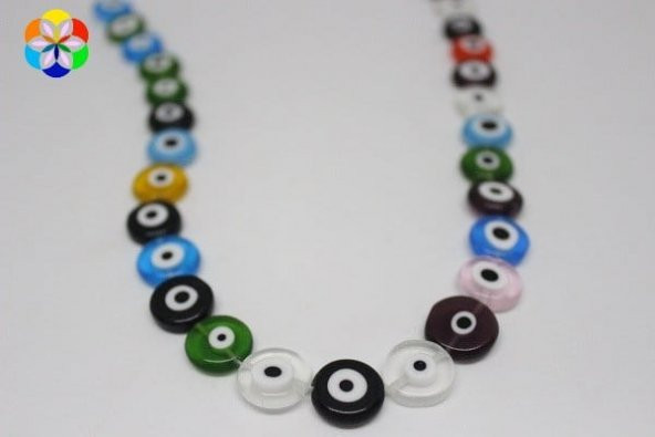 Cam Boncuk 15mm*4mm/adet (11400-1) - Resim 2