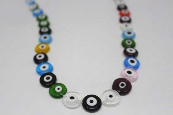 Cam Boncuk 15mm*4mm/adet (11400-1) - Resim 3