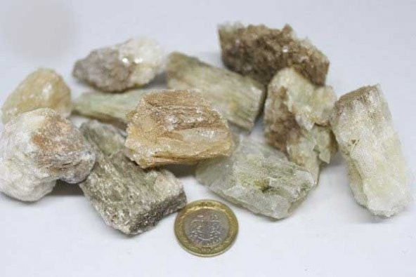 Kalsit Taşı Ham Parça (35-60gram) - Resim 4