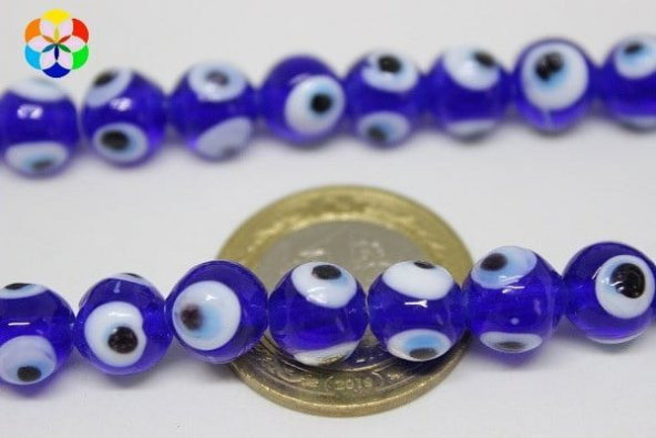 Cam Boncuk 10mm/adet (11366-1) ürün görseli 1